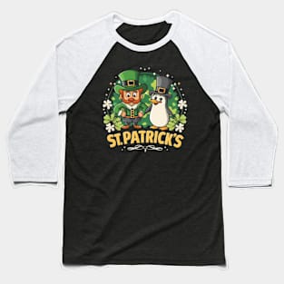 St. Patrick's Penguin Baseball T-Shirt